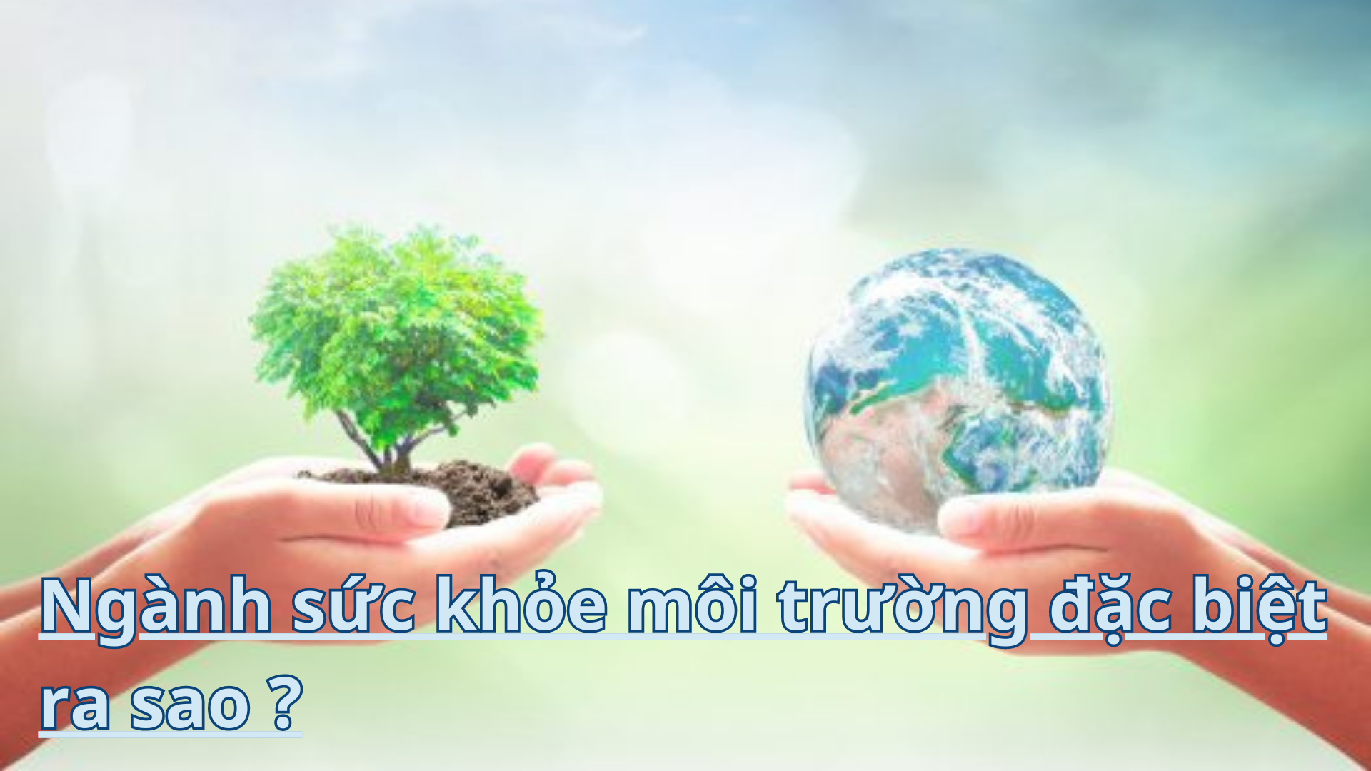 Ngành sức khỏe môi trường đặc biệt ra sao ? MMD